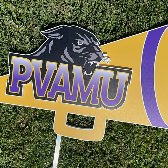 Prairie View A&M Cheer Yard Sign