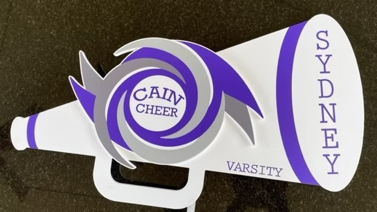 Klein Cain Cheer Yard Sign