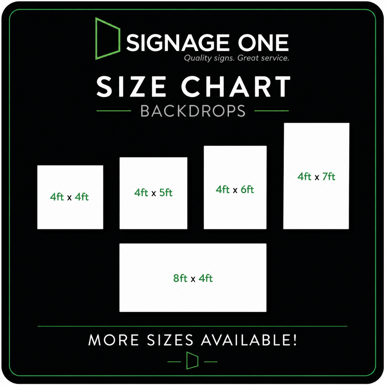 Custom Foam Boards and Backdrops